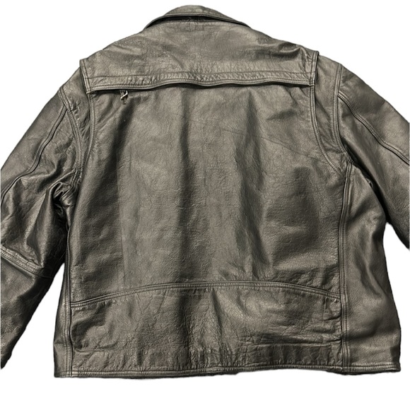 Himalaya Motor Bike Wear Leather Jacket - Picture 3 of 7